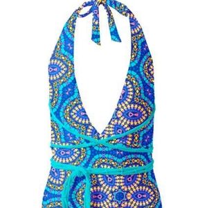 Jamaica Tie Swimsuit (Optical lllussions)